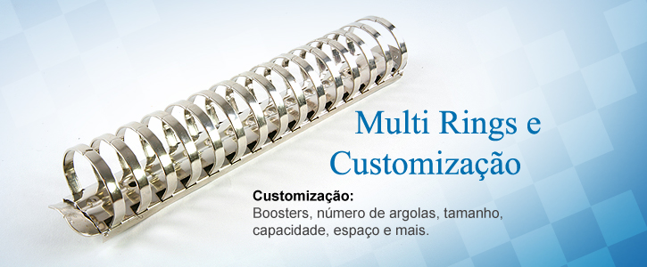 Ferragem para pasta e fichário